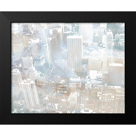 Empire View II (horizontal) Black Modern Wood Framed Art Print by Meneely, Dan