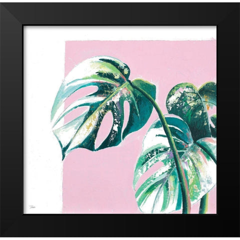 New Tropics II Black Modern Wood Framed Art Print by Pinto, Patricia