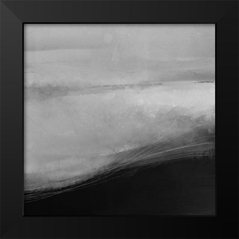 Moonlight I Black Modern Wood Framed Art Print by Meneely, Dan