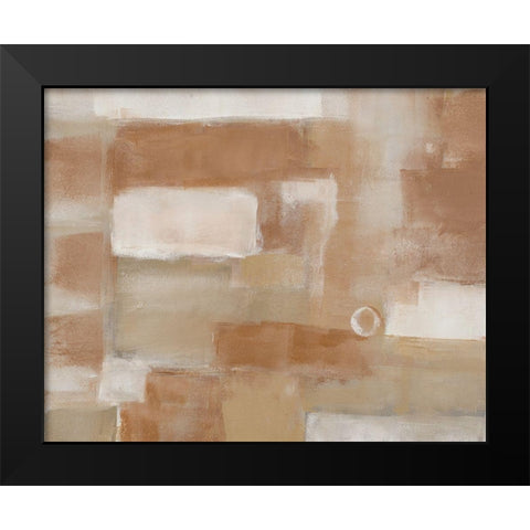 Established Grounds I Black Modern Wood Framed Art Print by Pattinian, Merri
