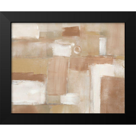 Established Grounds II Black Modern Wood Framed Art Print by Pattinian, Merri
