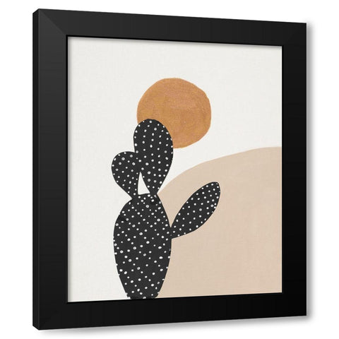 Desert I Black Modern Wood Framed Art Print by Pinto, Patricia