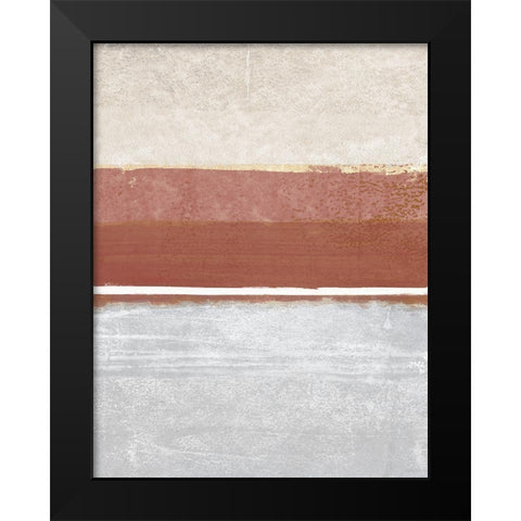 Similar Feelings I Black Modern Wood Framed Art Print by Meneely, Dan