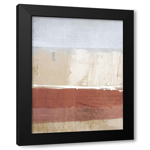 Similar Feelings II Black Modern Wood Framed Art Print by Meneely, Dan