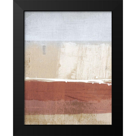 Similar Feelings II Black Modern Wood Framed Art Print by Meneely, Dan