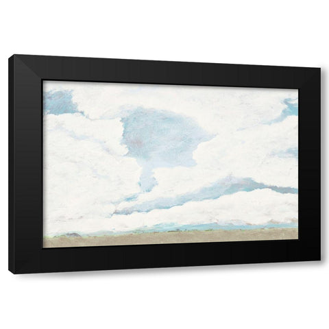 Spring Clouds I Black Modern Wood Framed Art Print by Pattinian, Merri
