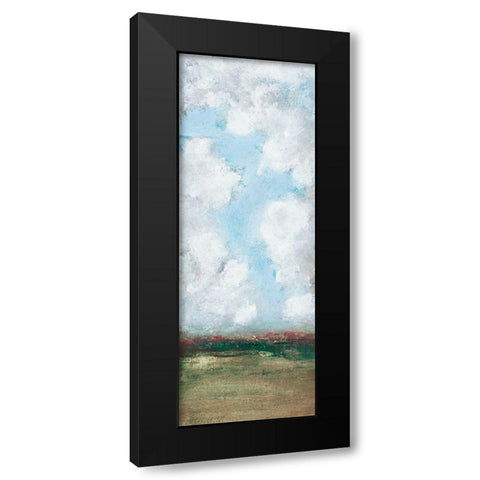 Spring Panel I Black Modern Wood Framed Art Print by Pattinian, Merri