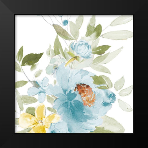 Sweet Blooms I Black Modern Wood Framed Art Print by Pinto, Patricia