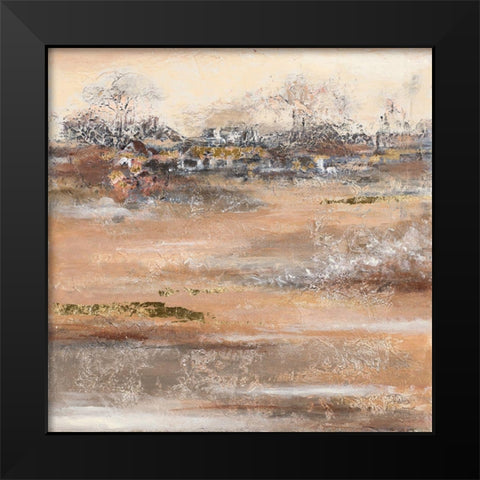 Approaching Home Black Modern Wood Framed Art Print by Pinto, Patricia