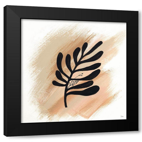 Black Nature Black Modern Wood Framed Art Print by Pinto, Patricia