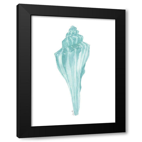 Priceless Shells IV Black Modern Wood Framed Art Print by Price, Lucille