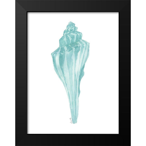 Priceless Shells IV Black Modern Wood Framed Art Print by Price, Lucille