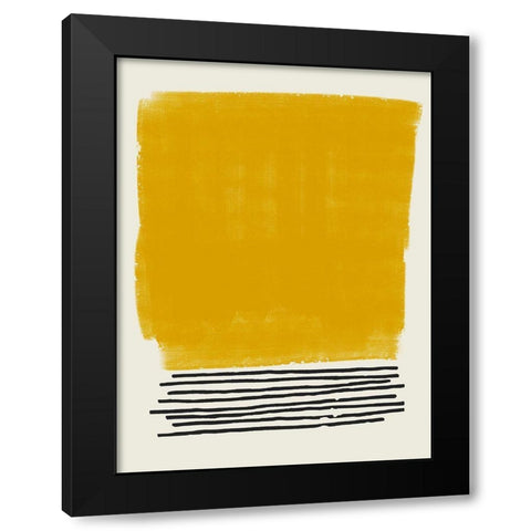 Certain Rhythm I Black Modern Wood Framed Art Print by Sheppard, Lucca