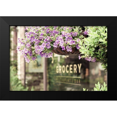 Country Grocery Store Black Modern Wood Framed Art Print by Bill Carson Photography