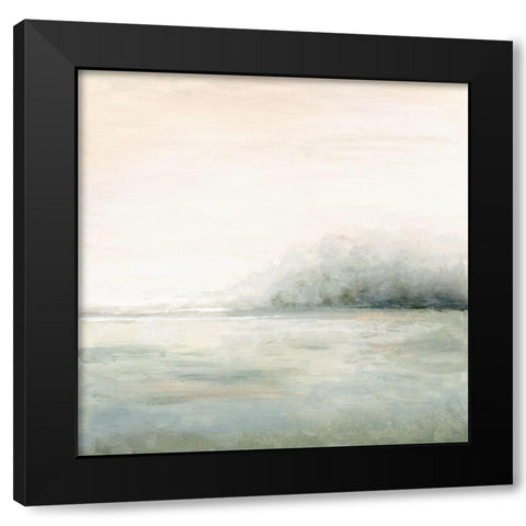 Light Fog Black Modern Wood Framed Art Print by Pinto, Patricia