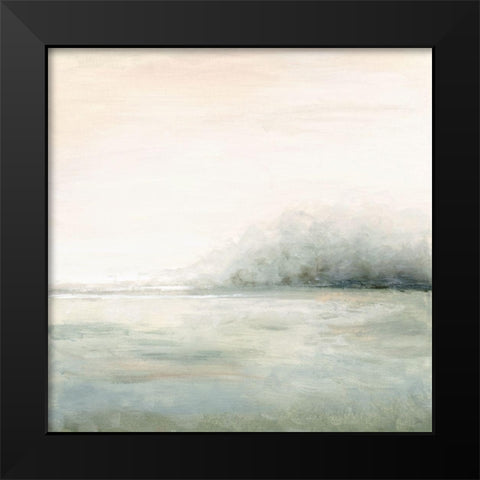 Light Fog Black Modern Wood Framed Art Print by Pinto, Patricia