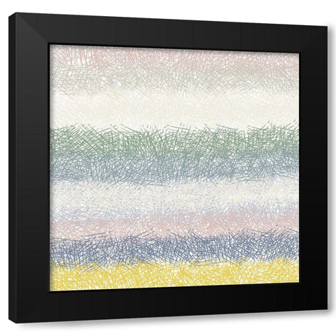 Natural Vibe I Black Modern Wood Framed Art Print by Maria, Robin