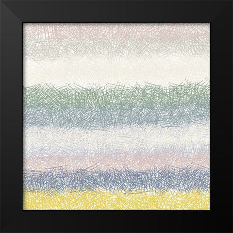 Natural Vibe I Black Modern Wood Framed Art Print by Maria, Robin