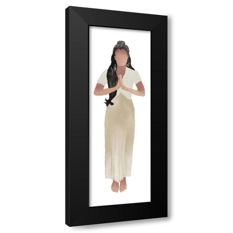 Woman Of The World IV Black Modern Wood Framed Art Print with Double Matting by Medley, Elizabeth