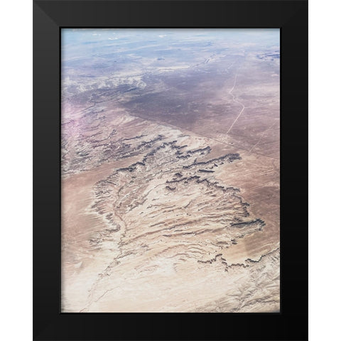Birds View I Black Modern Wood Framed Art Print by Myers, Amelia
