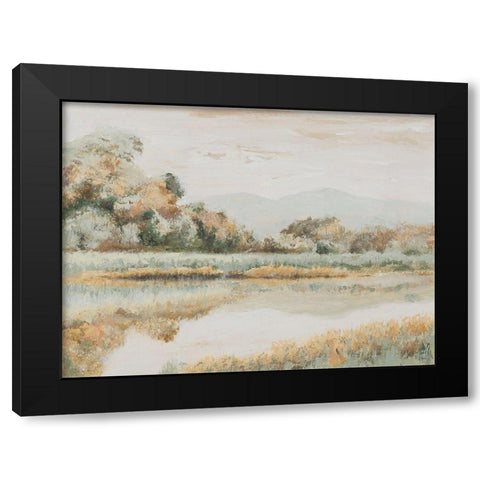 Rio Lindo Black Modern Wood Framed Art Print with Double Matting by Pinto, Patricia
