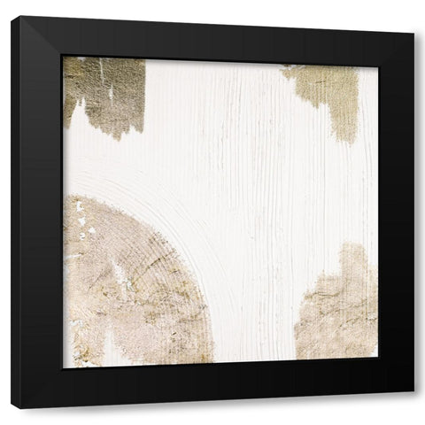 Gold Corners Black Modern Wood Framed Art Print by Bryant, Susan