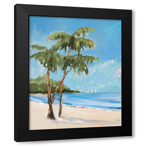 Crystal Clear Black Modern Wood Framed Art Print by Slivka, Jane