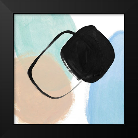 A Joyful Day I Black Modern Wood Framed Art Print by Loreth, Lanie