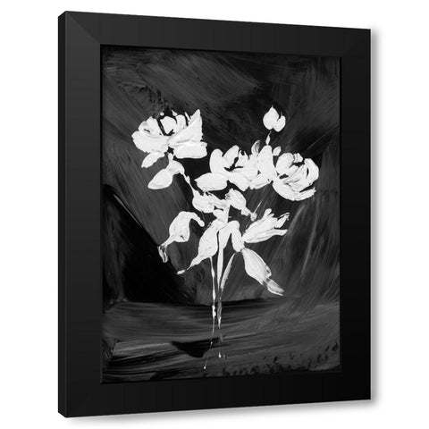 Devotion on Black I Black Modern Wood Framed Art Print with Double Matting by Price, Lucille