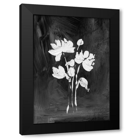 Devotion on Black II Black Modern Wood Framed Art Print with Double Matting by Price, Lucille