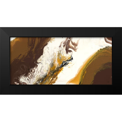 Chocolate Shores I Black Modern Wood Framed Art Print by Grace, Ajoya