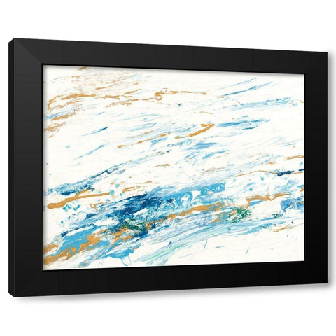 Winter Snow Drift I Black Modern Wood Framed Art Print by Grace, Ajoya