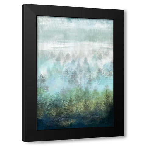 The Forest Black Modern Wood Framed Art Print with Double Matting by Medley, Elizabeth