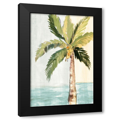 Oasis Palm I Black Modern Wood Framed Art Print by Maria, Robin