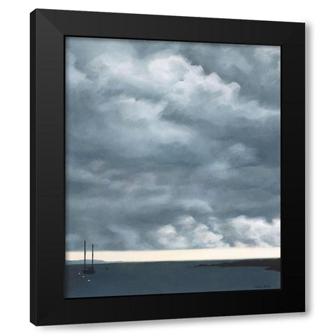 Storm Approaching Black Modern Wood Framed Art Print by Eitel, Jen