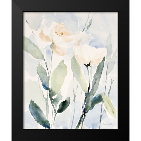 Dewey Wildflowers I Black Modern Wood Framed Art Print by Loreth, Lanie