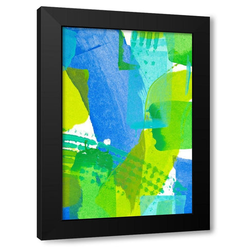 Just Chill IV Black Modern Wood Framed Art Print by Mosher, Deidre