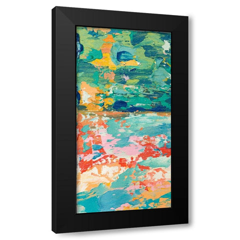 Mellow Sway I Black Modern Wood Framed Art Print by Athas, Vas