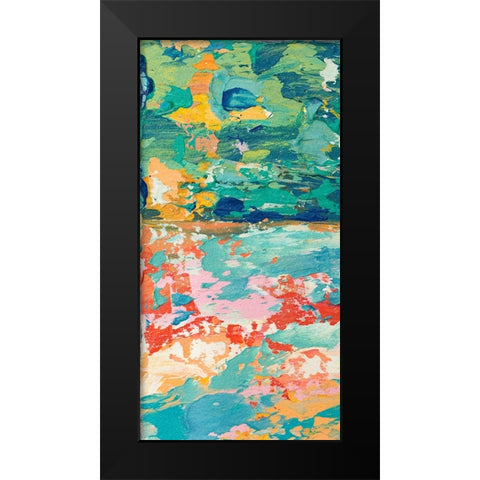 Mellow Sway I Black Modern Wood Framed Art Print by Athas, Vas