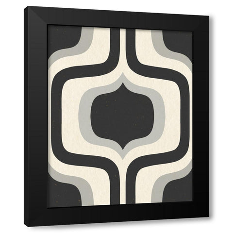 Interior Black Modern Wood Framed Art Print with Double Matting by Piddix