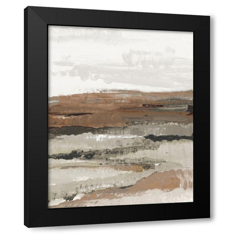 Dark Horizon I Black Modern Wood Framed Art Print by Loreth, Lanie