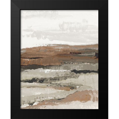 Dark Horizon I Black Modern Wood Framed Art Print by Loreth, Lanie