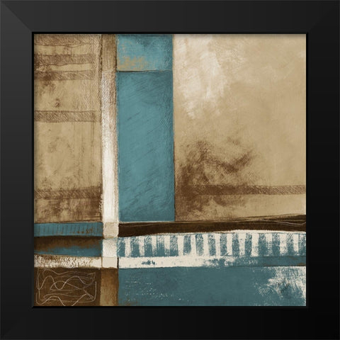 Simplicity I Black Modern Wood Framed Art Print by Loreth, Lanie