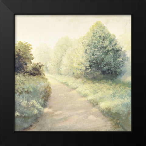 New Light Summer Road I Black Modern Wood Framed Art Print by Marcon, Michael