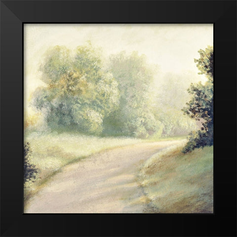 New Light Summer Road II Black Modern Wood Framed Art Print by Marcon, Michael