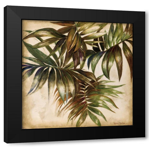 La Palmera I Black Modern Wood Framed Art Print by Pinto, Patricia