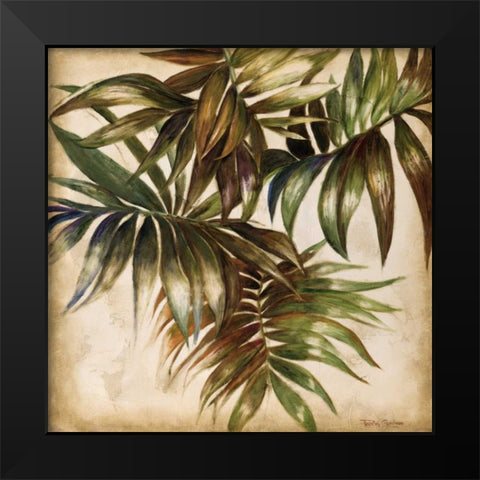 La Palmera I Black Modern Wood Framed Art Print by Pinto, Patricia