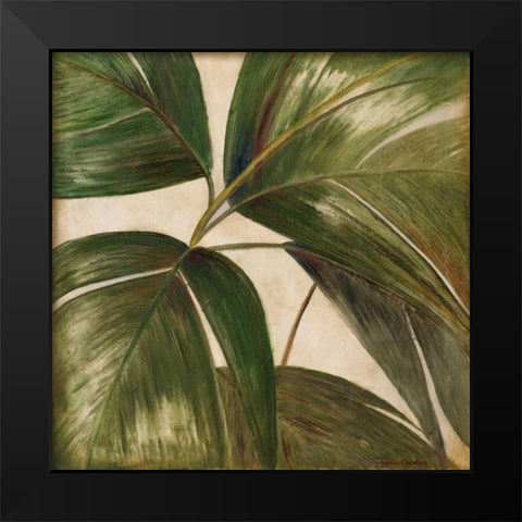 La Palmera III Black Modern Wood Framed Art Print by Pinto, Patricia