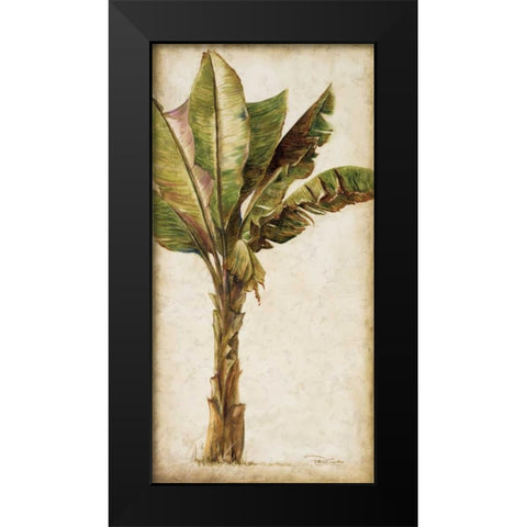 Tropic Banana I Black Modern Wood Framed Art Print by Pinto, Patricia