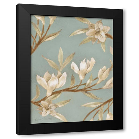 Serene Beauty I Black Modern Wood Framed Art Print by Loreth, Lanie